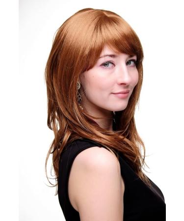 WIG ME UP 4038-27C Dark Blonde & Red Long Wavy Wig - Medium Blonde Hair Tips | International Shipping Available - Buy Online on SooperMarket.com