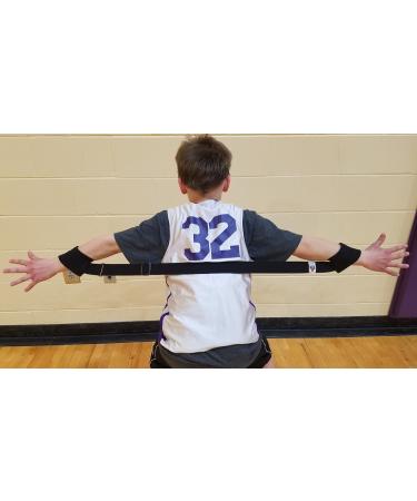 Basketball Defensive Reach Control - Defensive Training Aid - Get Players to Stop Reaching in - Get Players to Stop Fouling - One Size Fits All - Keeps Players from Reaching in
