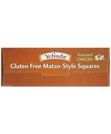 Yehuda Toasted Onion Matzo Squares Gluten Free 10.5 oz - Buy Online - Buy Online on SooperMarket.com