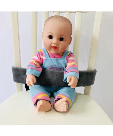 Universal Baby Chair Strap for Seating Infant&Toddler's Highchair Harness (Grey)