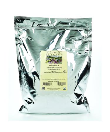 Starwest Botanicals Organic Lemongrass C/S 1 lb (453.6 g)