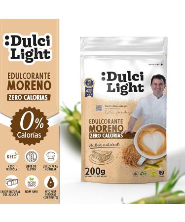 Dulci Light Cane Honey Sweetener - Natural Calorie-Free Sugar Substitute 2x200g for Drinks & Food - Buy Online on SooperMarket.com