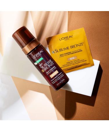 L'Oreal Sublime Bronze Self-Tanning Towelettes - Streak-Free Medium (6 ct) | Best Self Tanner - Buy Online on SooperMarket.com