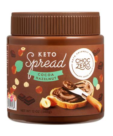 ChocZero Keto Spread Chocolate Hazelnut 12 oz