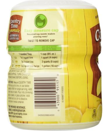 Country Time Lemonade Mix 19 oz - Buy Online on SooperMarket.com