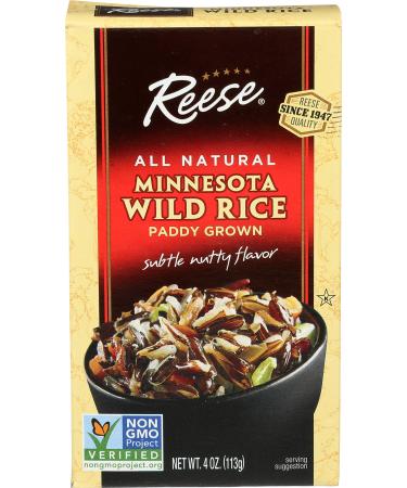 Reese Minnesota Wild Rice, 4 Ounces (Pack of 12)