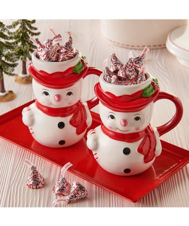 HERSHEY'S KISSES Candy Cane Mint With Stripes and Candy Bits Candy  Christmas  30.1 oz Bulk Bag - Buy Online on SooperMarket.com
