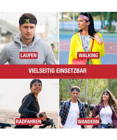 Headband Sport X - Ultra-Light Elastic Sweatband & Hairband for All - NEON X - Buy Online on SooperMarket.com