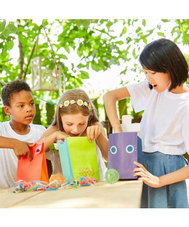 Relaxdays Hedgehog Ball Set of 12 - Colorful LED Bouncy Balls for Kids - 4 Flashing Colors 6.5 cm - Buy Online on SooperMarket.com