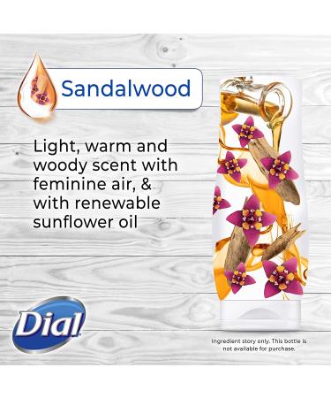 Dial Pure Moisture Body Wash Sandalwood 14 oz - Hydrating, Nourishing Formula - Buy Online on SooperMarket.com