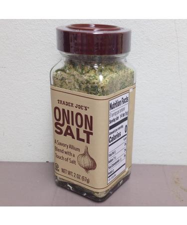 Trader Joe's Onion Salt - Pack of 2 | Premium Seasoning Blend - Buy Online on SooperMarket.com