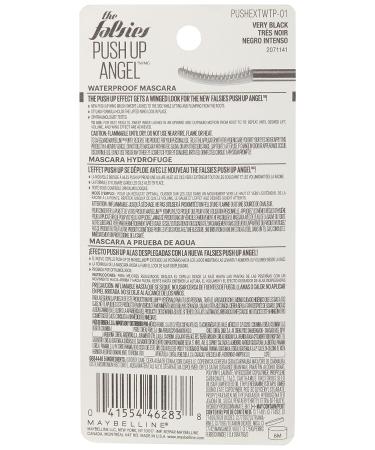 Maybelline New York The Falsies Push Up Angel Waterproof Mascara - Very Black 0.32 fl. oz - Buy Online on SooperMarket.com