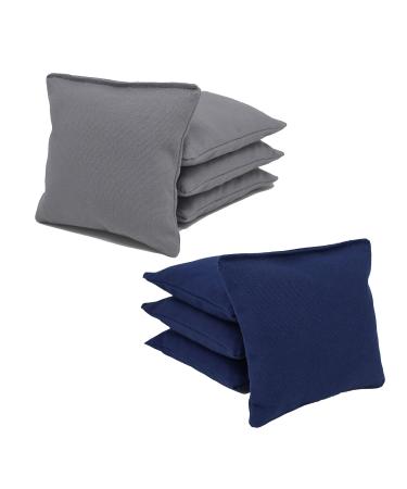 Free Donkey Sports ACA Regulation Cornhole Bags. Set of 8. Corn-Filled. 25 Colors to Choose from Navy/Gray