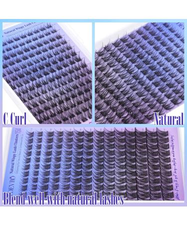 Buy Wispy Lash Clusters | C Curl 8-16mm Individual Eyelash Extensions | DIY Lash Extensions by EYDEVRO - Buy Online on SooperMarket.com