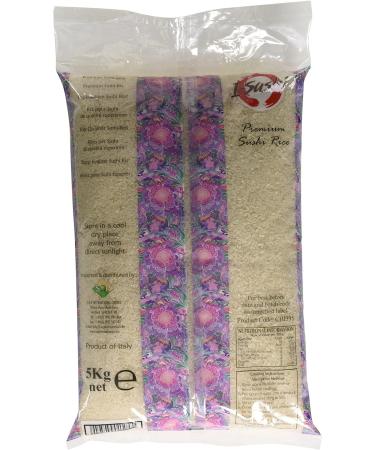 I Sushi Premium Sushi Rice 5kg - Authentic Japanese Rice for Perfect Sushi Rolls - Buy Online on SooperMarket.com