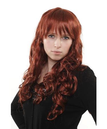 WIG ME UP 3404-350 Red Long Voluminous Wavy Ladies Wig | Premium Quality International Shipping - Buy Online on SooperMarket.com