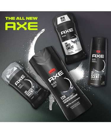 AXE Black Men's Body Spray - 48HR Odor Protection - Frozen Pear & Cedarwood - Aluminum Free - 4 oz (4 Count) - Buy Online on SooperMarket.com