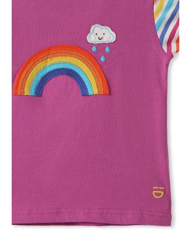 kIDio Organic Cotton Baby T-Shirt Applique - Purple, 0-3 Months - Buy Online on SooperMarket.com