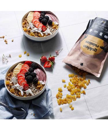 Gourmanity South African Golden Raisins 2 LB Bulk Pack - Sultanas for Baking - No Sugar Added - 32oz - Buy Online on SooperMarket.com