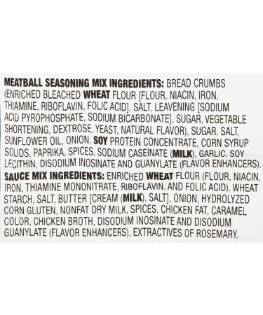 McCormick Swedish Meatballs Seasoning & Sauce Mixes 2.11 oz - Pack of 6 - Buy Online on SooperMarket.com