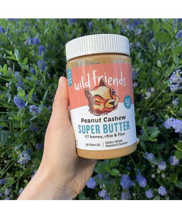 Wild Friends Foods Peanut Cashew Super Butter 16 Oz (Pack of 3) - Gluten-Free, Non-GMO, Palm Oil Free - Buy Online on SooperMarket.com