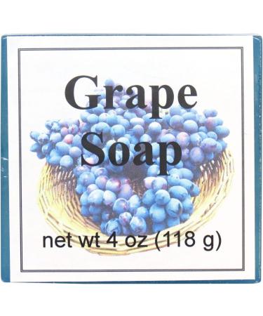 Grape Glycerin Soap by Eclectic Lady 4 oz Bar