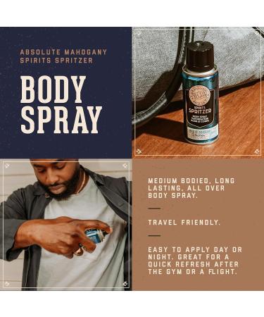 18.21 Man Made Men s Spirits Spritzer 3.4 oz. - Long-Lasting All Over Body Spray with Masculine Aromatics - Gifts for Him Absolute Mahogany - Buy Online on SooperMarket.com