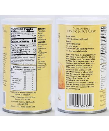 Gefen Aluminum-Free Baking Powder 8oz (2 Pack) | 1LB Total | Gluten-Free & Cornstarch-Free - Buy Online on SooperMarket.com
