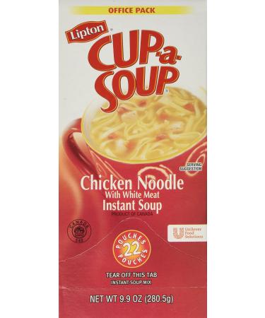 Lipton Cup-A-Soup, Chicken Noodle, 9.9 ounce (Pack of 1)