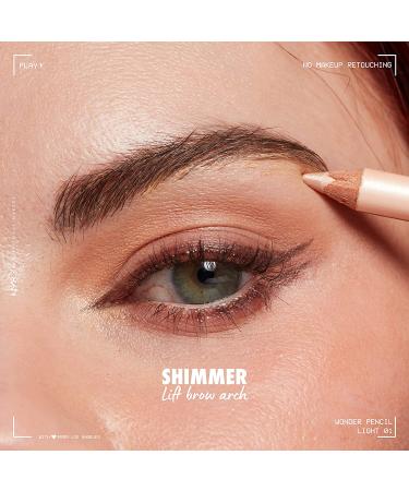NYX Wonder Pencil Light 01 - Multi-Use Highlighter & Concealer Stick - Buy Online on SooperMarket.com