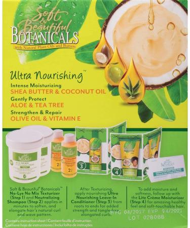 Soft & Beautiful Botanicals Texturize Regular No-Lye - Natural Hair Treatment - Buy Online on SooperMarket.com