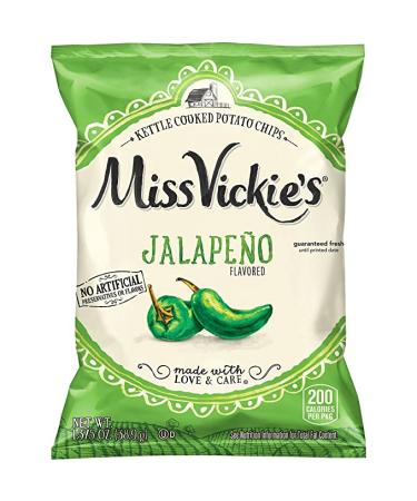 Miss Vickie's Flavored Potato Chips Jalapeno 28 Count
