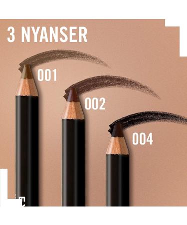 Rimmel London Professional Eyebrow Pencil 004 Black Brown - 0.05 oz | Long-lasting Precision - Buy Online on SooperMarket.com