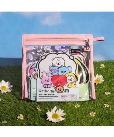 Buy The Cr me Shop BT21 Baby Printed Essence Sheet Mask Set | 16 Unique Masks & Travel Pouch - International Shipping Available - Buy Online on SooperMarket.com