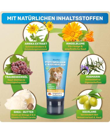 Buy Bluepet Pfotenbalsam Dog Stick Ultimate Care for Stressed Paws & Noses | Relieves Protects & Maintains Year-Round - Buy Online on SooperMarket.com