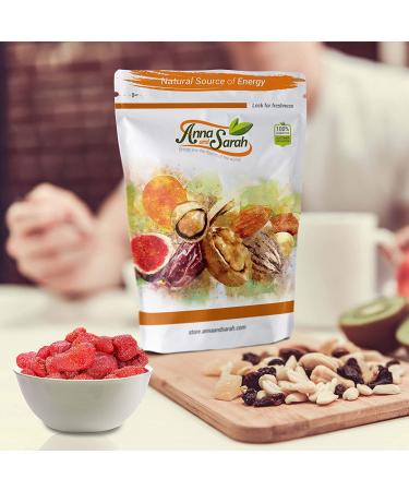 Anna and Sarah 1 Lb Dried Strawberries in Resealable Bag - Premium Quality - Buy Online on SooperMarket.com