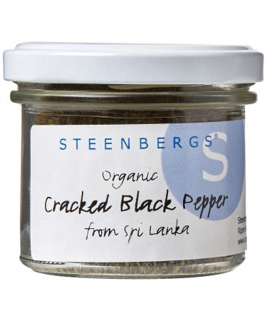 Steenbergs Organic Cracked Black Pepper Standard 47g 1