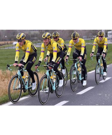 Tacx Shiva Pro Team Jumbo Visma Water Bottles 500ml (2 Pack) | Official UCI Cycling Bottles - Buy Online on SooperMarket.com