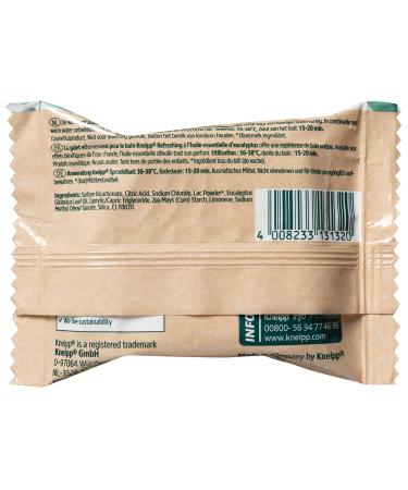 Kneipp Eucalyptus Bath Tablets - 80g | Refreshing Aromatherapy for Relaxation - International Shipping Available - Buy Online on SooperMarket.com