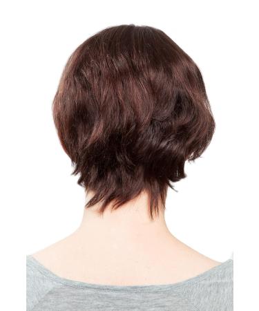 Shop Short Women's Bob Human Hair Wig - Chestnut Brown Mix (2T33) | 8951HH-2T33 - International Shipping Available - Buy Online on SooperMarket.com