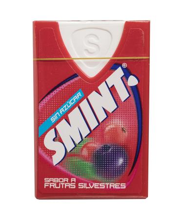 Smint 2h Clean Breath Peppermint & Wild Fruit - Sugar-Free Mints Bundle 12 Dispensers with 40 Wildberry Pastilles Each - Fresh Mouthfeel International Shipping - Buy Online on SooperMarket.com