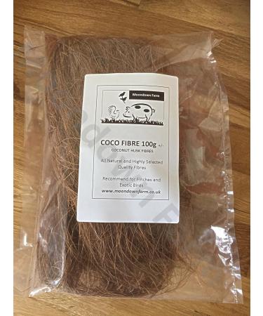 Moondown Farm Bird Nesting Material Coconut Husk Fibre Bundle 100g for Finches/Canary/Budgies - Buy Online on SooperMarket.com