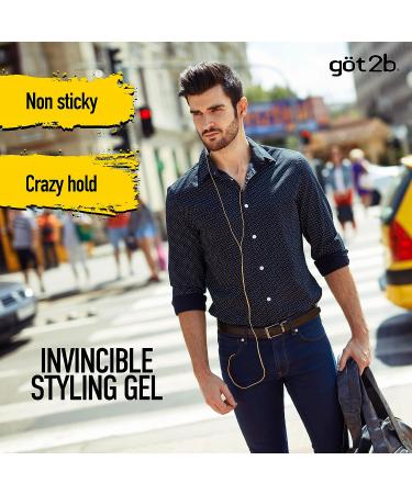 got2b Ultra Glued Invincible Styling Gel 6 oz Unscented - 1 Pack - Buy Online on SooperMarket.com