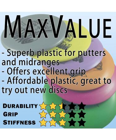 Divergent Discs Beginner Disc Golf Set - 5 Discs Including Putter, Midrange, 2 Fairway Drivers, Distance Driver, and Mini Disc for Beginners - Buy Online on SooperMarket.com