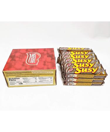 Venezuelan Susy Maxi Galleta Rellena con Crema de Chocolate 18 units x 50g | Delicious Treat - Buy Online on SooperMarket.com