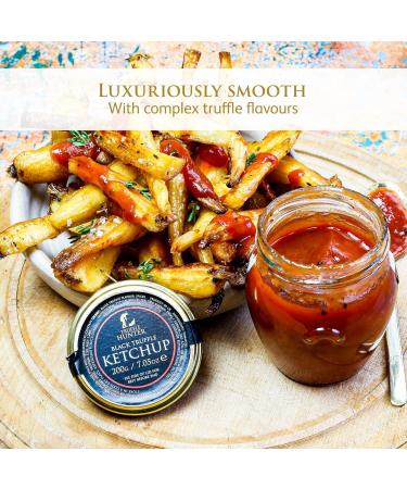 TruffleHunter Black Truffle Ketchup 200g - Gourmet Food Seasoning - Buy Online on SooperMarket.com