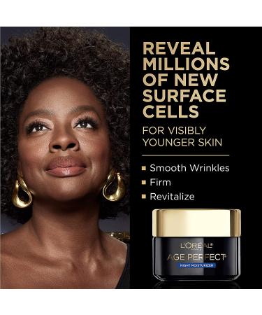 L'Oreal Paris Age Perfect Cell Renewal Day Moisturizer SPF 25 - Anti-Aging Antioxidant Complex | Smooths Wrinkles, Firms & Creates Radiant, Youthful Skin | Dermatologist Tested | 1.7 oz - Buy Online on SooperMarket.com
