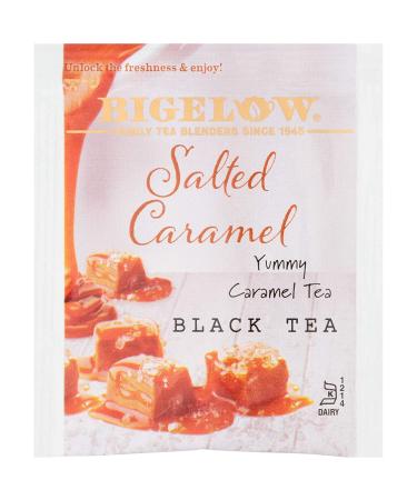 Bigelow Salted Caramel Black Tea 108 Tea Bags (Pack of 6) - Caffeinated Salted Caramel Blend - Buy Online on SooperMarket.com
