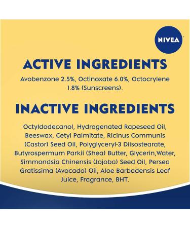 NIVEA Smoothness Lip Care SPF 15 - Pack of 6 | Moisturizing Lip Balm - Buy Online on SooperMarket.com