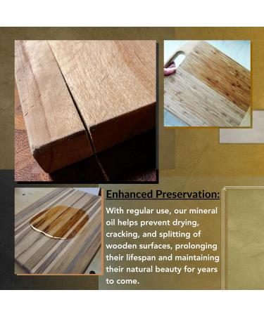 Z's Wood Nectar 16oz Odorless Food-Grade Mineral Oil | Premium Care for Cutting Boards Butcher Blocks & Utensils - International Shipping Available - Buy Online on SooperMarket.com